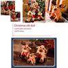 Adorable Christmas Elk Plush Toy Soft And Cuddly Deer Plushie Doll For Festive Decor