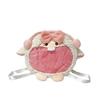 Cute Lamb Plush Large Capacity Backpack For Daily Use And School