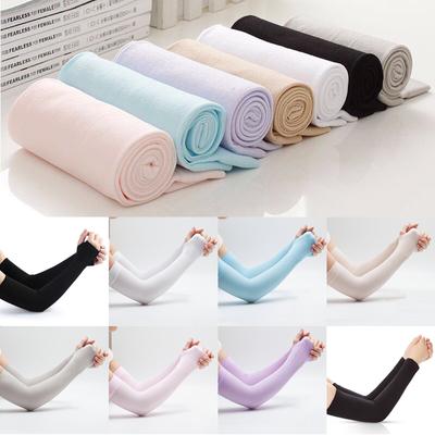 1 Pair Arm Cover Outdoor Arm Sleeve Cycling Sunscreen Sleeve Summer Ice Sleeves Sport