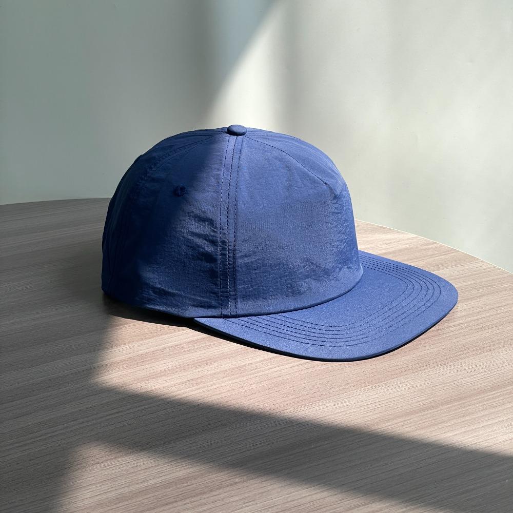Solid Color 5 Panel Peaked Hat Quick Drying Snapback Cap Sun Protection Hat  for Men and Women