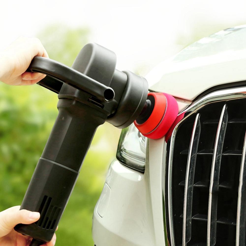 30pcs Car Waxing Buffing Pads Foam Drill Polishing Pad 1/2/3 Inch Circle Buffing Pad Tool Kit Auto Drill Polisher Sponge Set