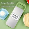 Household Potato & Radish Shredder and Slicer: Coarse & Fine Grater