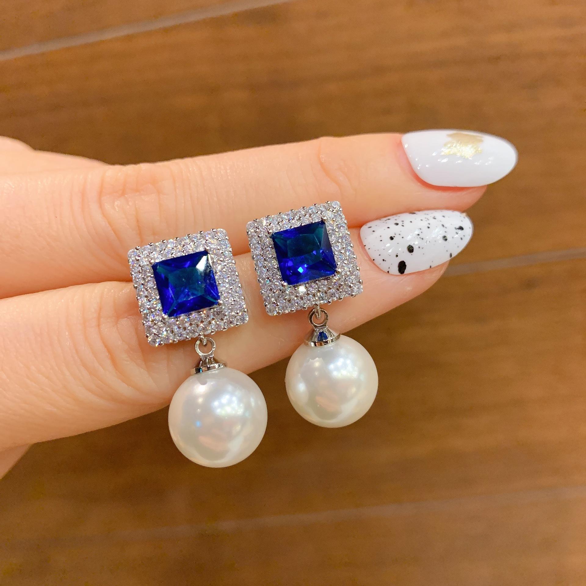 Австралийский жемчуг Fritillary, сапфировый цвет, соответствующий рубиновому жемчугу Таити