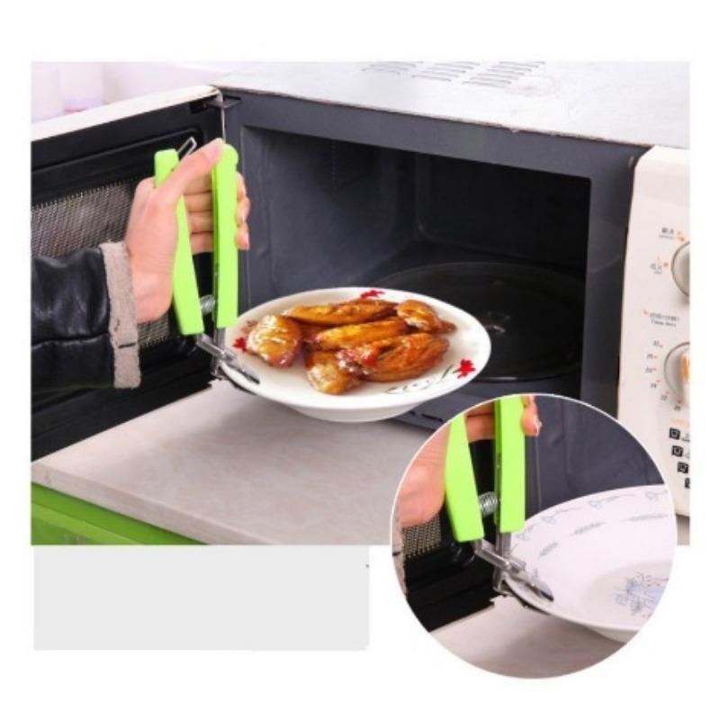 1ks Protiskluzové úchyty na misky, úchyty na horké talíře, úchyty na horké pánve, úchyty z nerezové oceli, kuchyňské varné nástroje