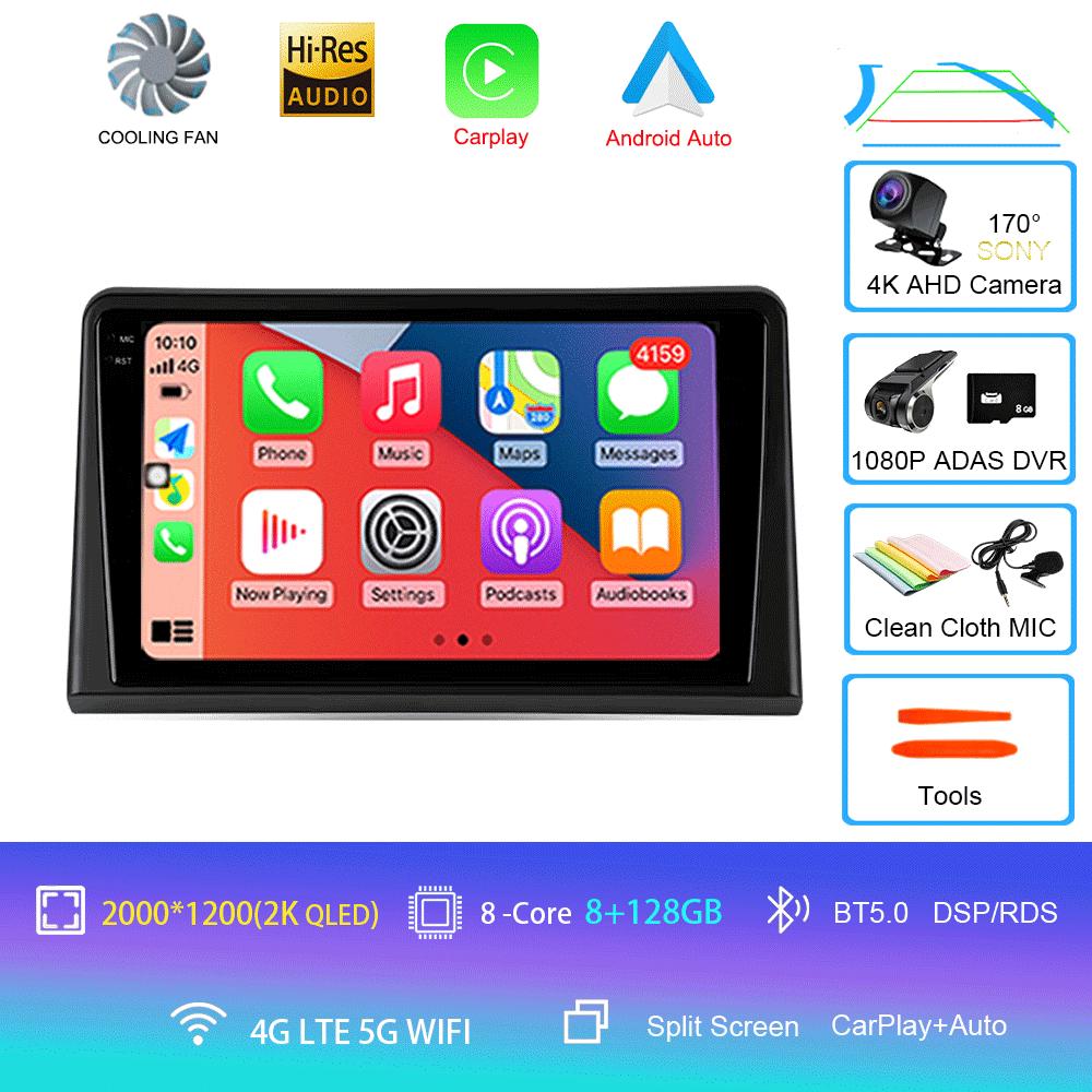 Android 14 Carplay Auto For Hyundai Sonata 7 LF 2017 2018 2019 GPS Multimedia Car Radio Player Stereo 360 Camera 4G+WiFi BT DSP