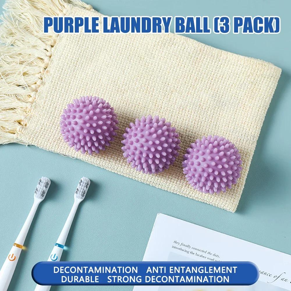 Laundry Ball Dryer Balls Reusable PVC Solid Home Cleaning Ball Household Cleaning Washing Machine Accessories Clothes Softener