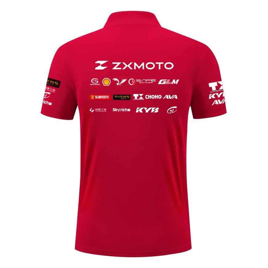 Red Bull 2026 Summer WSbK ZXMOTO Championship Racing Suit Summer Polo Shirt
