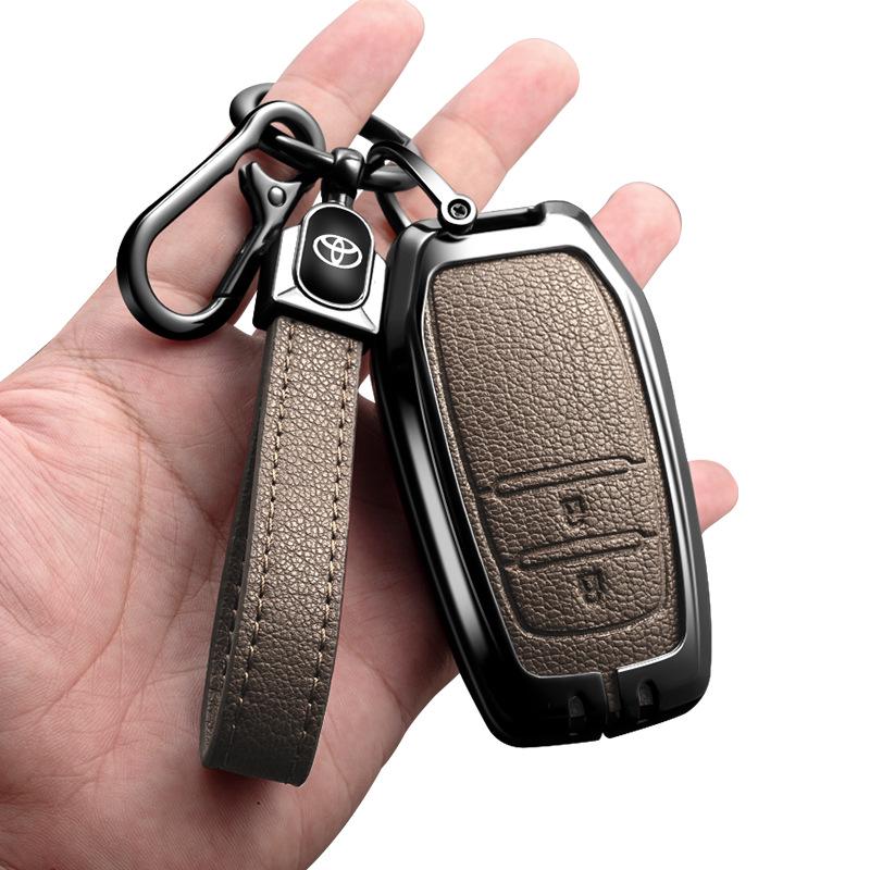 Metal Shell Key Case for Toyota Daihatsu Tanto LA600S/610S/150S & Proton Perodua