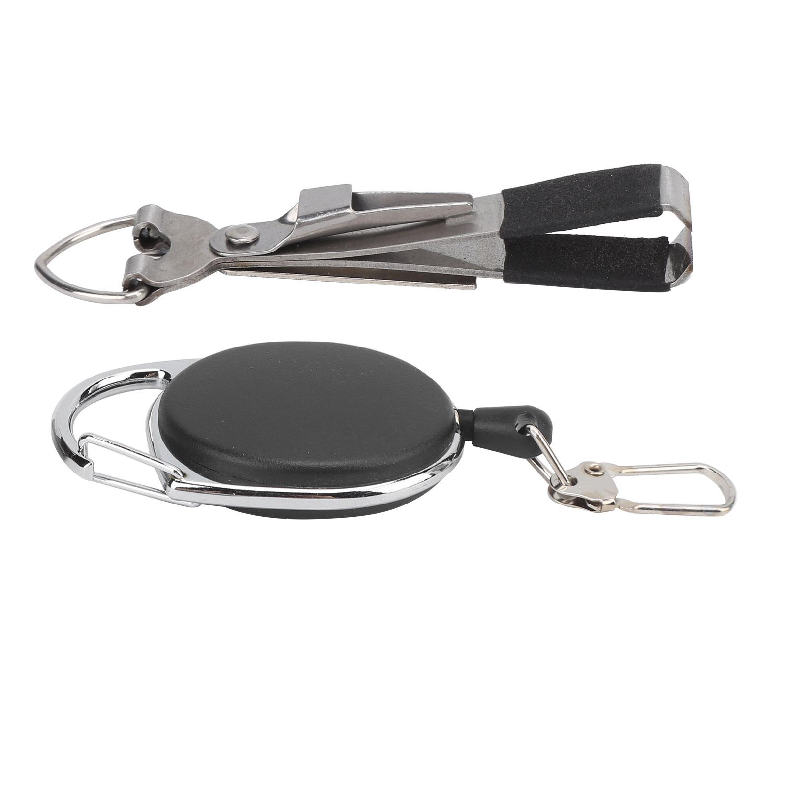 

3 в 1 из нержавеющей стали и АБС-пластика, инструмент для быстрого завязывания лески для рыбалки, инструмент для стрижки лески с брелком