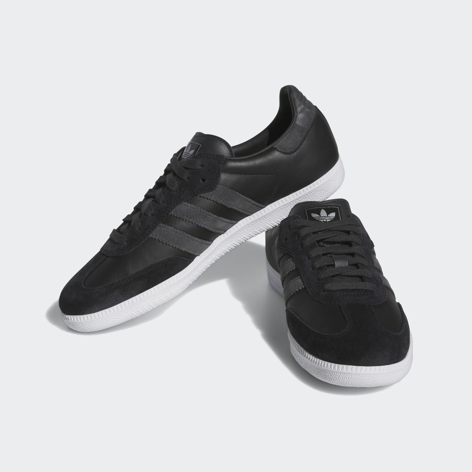 IG7572 adidas Originals Samba ADV Core Black Carbon Silver Metallic (Men s) 10.5