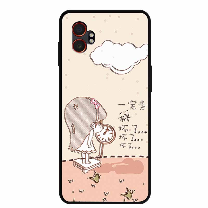 For Samsung XCover7 Pro 3D Case Soft TPUSilicone Bumper Protector Relief Flower Emboss Phone Cover Funda Galaxy XCover 7 Pro