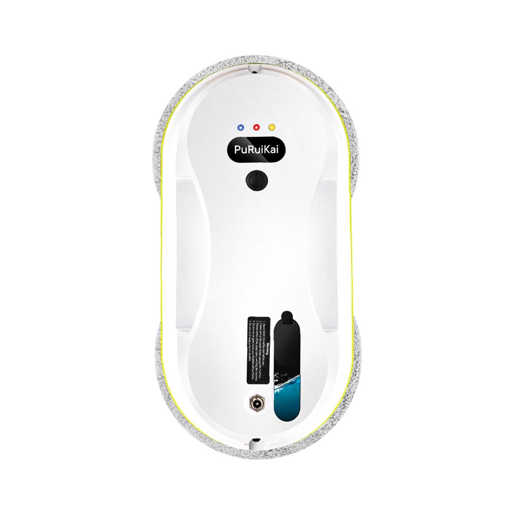 PuRuiKai Window Cleaning Robot Automatic Cleaning with Intelligent Path Planning, 5600Pa Suction Power, Edge Detection Tech EU