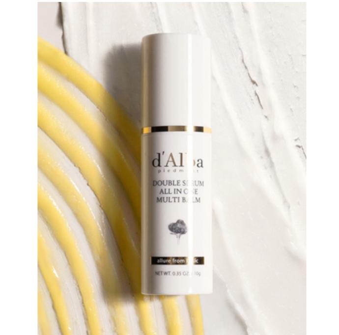 d’Alba Double Serum All-in-One Multi Balm 10g – Vegan Glow & Nourishing Care