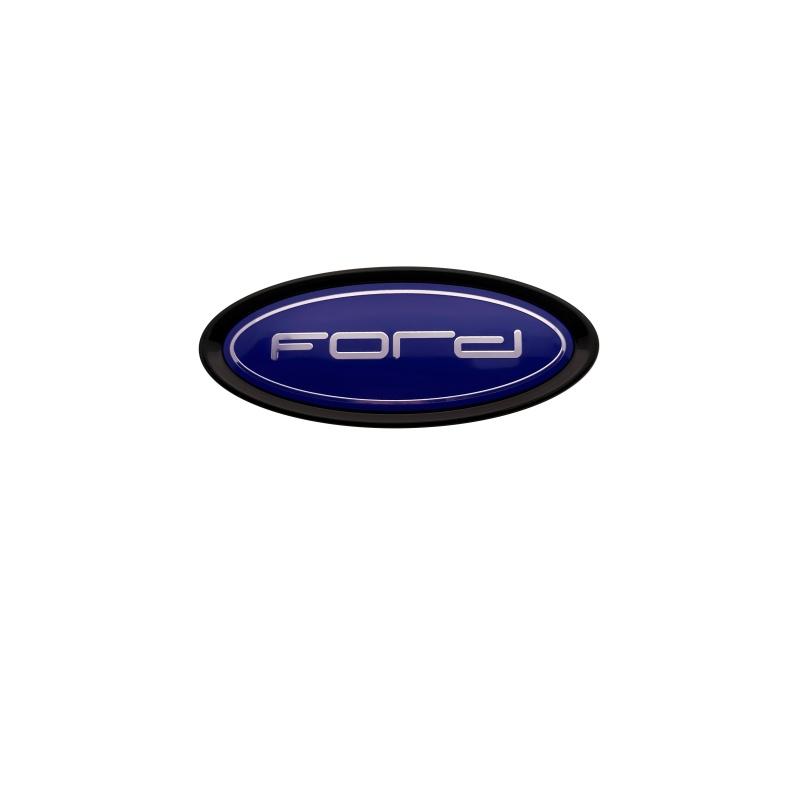 13x5.6CM Car Front Hood Cover Rear Trunk Badge Sticker Accessories for Ford Fiesta Fusion Escape Kuga Edge Focus Ranger Mondeo