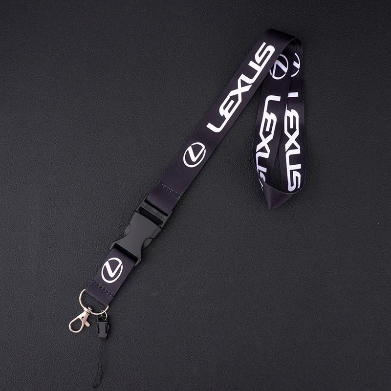 EAV3 Car Motorrad Lanyard Nylon Printing Style Keychain for Lexus ES300 RX330 RX300 GS300 IS250 IS200 CT200h IS300 NX RX LX GX GS