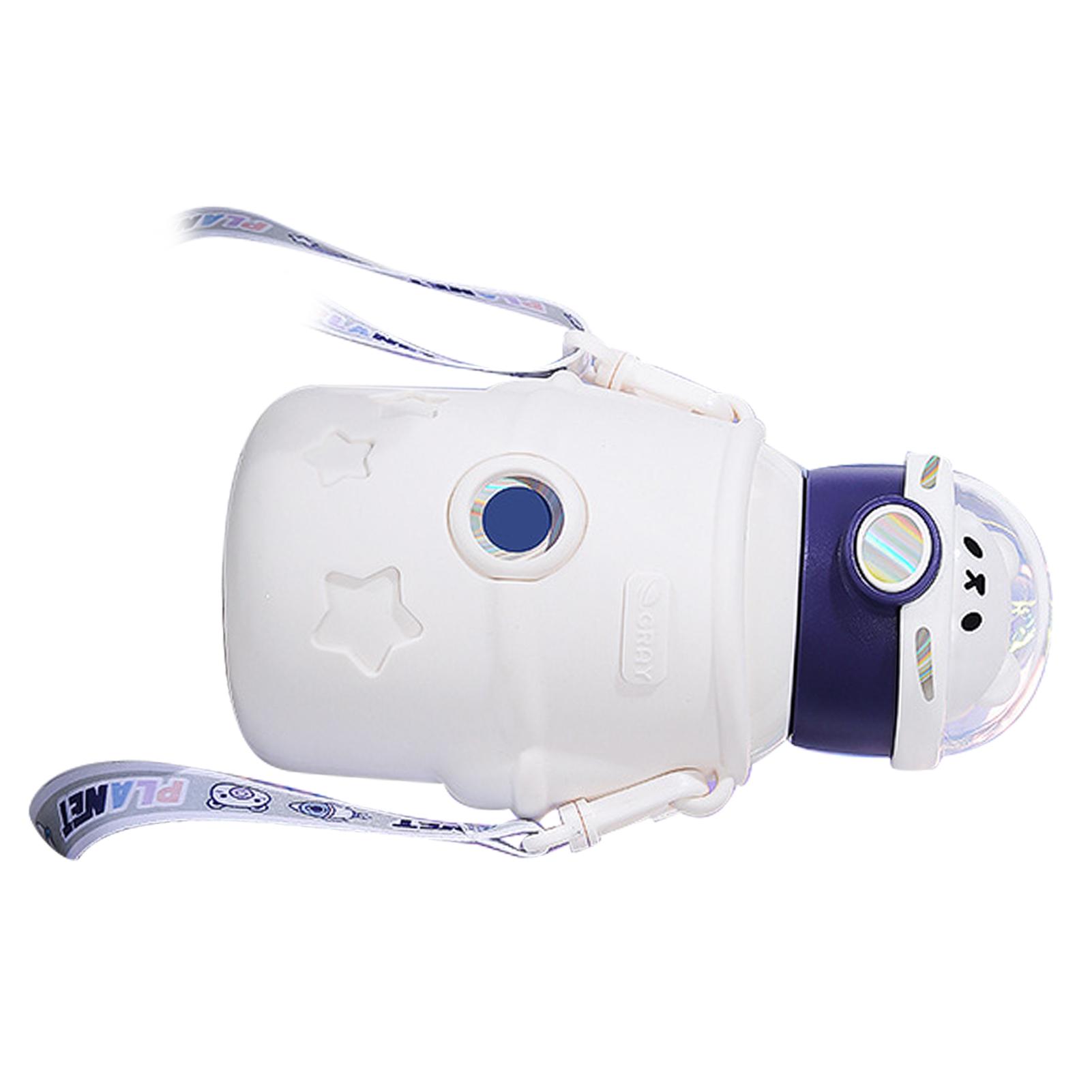 

500ml Stainless Steel Vacuum Insulation Mug with Lid and Straw Children s Cup Bottle White белый