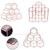 Tabletop Wine Rack 6 Bottle Wine Holder Modern Metal Wine Rack Desktop Wine Bottle Holder