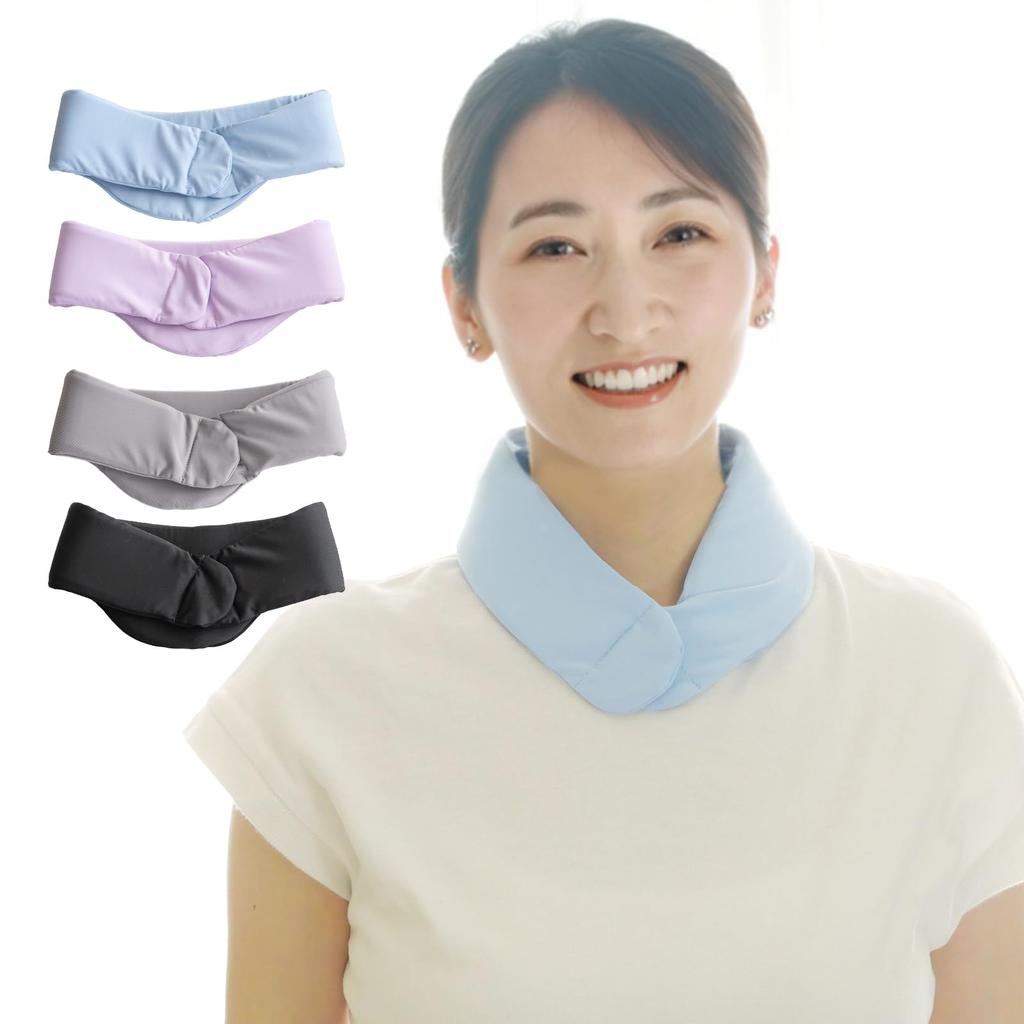 LIMEY Cooling Neck Neck Cool Neck Ice and Keeps You Cooling and Gel Neck Ideal for Heatstroke Outdoor and Discreet and Reusable Gel, Cooler, Ring,