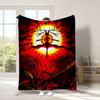 130*150 Cm Hot Anime Character Flannel Blanket  Nap Blanket Quilt Flannel Sofa Cover Blanket