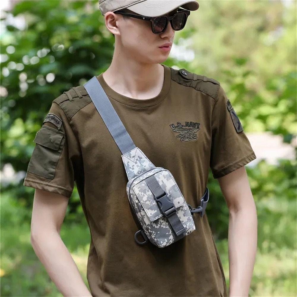 Trekking Pack Outdoor Shoulder Bag Crossbody Bags Chest Sling Bag Sports Bag Men Chest Bag Hiking