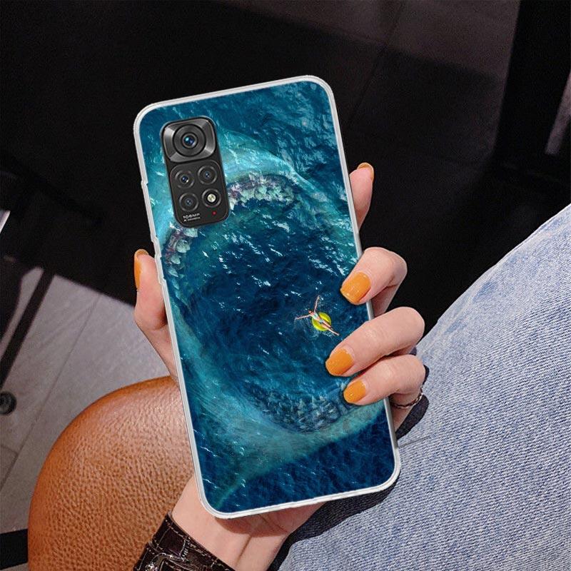 Ocean Monster Shark Swimming Phnoe Case for Phnoe Case for Xiaomi Redmi Note 15 14 14S 13 Pro Plus 12 12S 11S 11E 10S 10 11T 5G