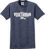 Non sono vegetariano ma mangio animali divertenti T-shirt unisex (S-5X)