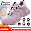 Women's Breathable Steel Toe Safety Shoes - Lightweight, Comfortable, Wear-Resistant, Anti-Smash & Anti-Puncture, Ideal for Summer Work.