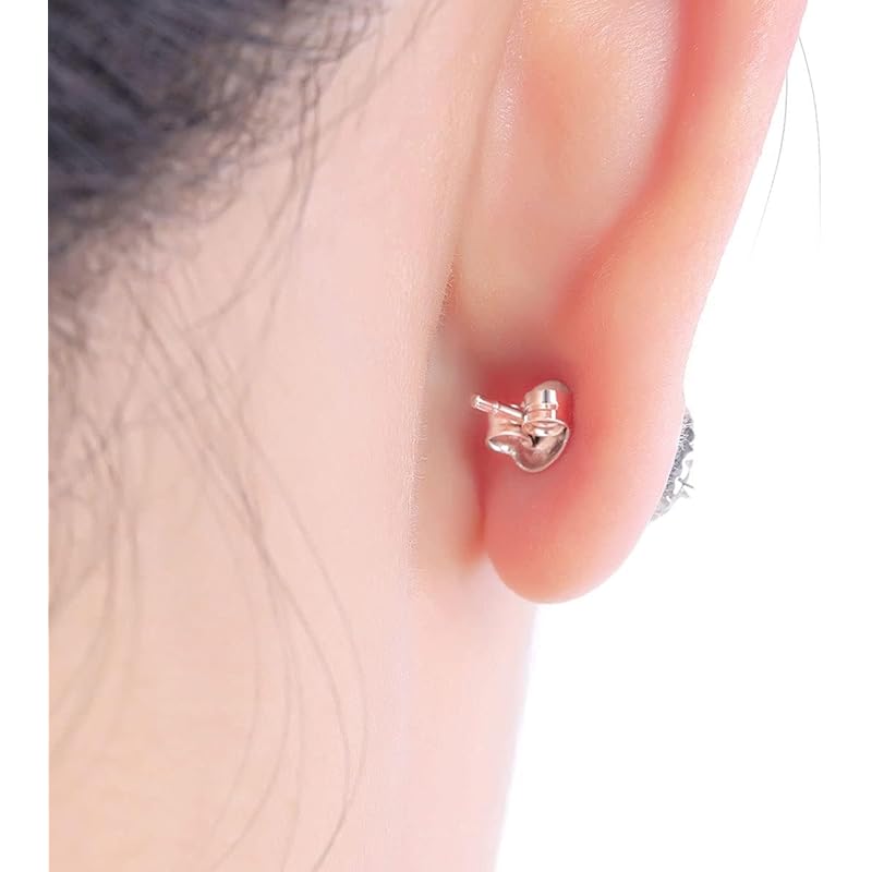 [925 silver] earrings parts catch metal allergy spare For spare (925 made of silver 20 pieces, gold + silver)