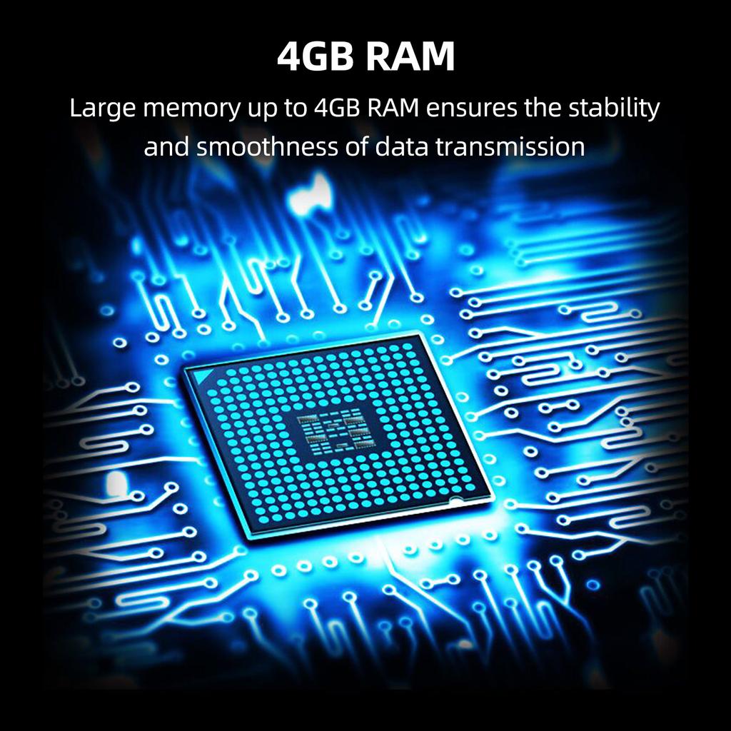 DDR2 Desktop Memory Bar 240Pin 4GB RAM 800MHZ Data Transmission Circuit Module Board Replacement for AMD Motherboards