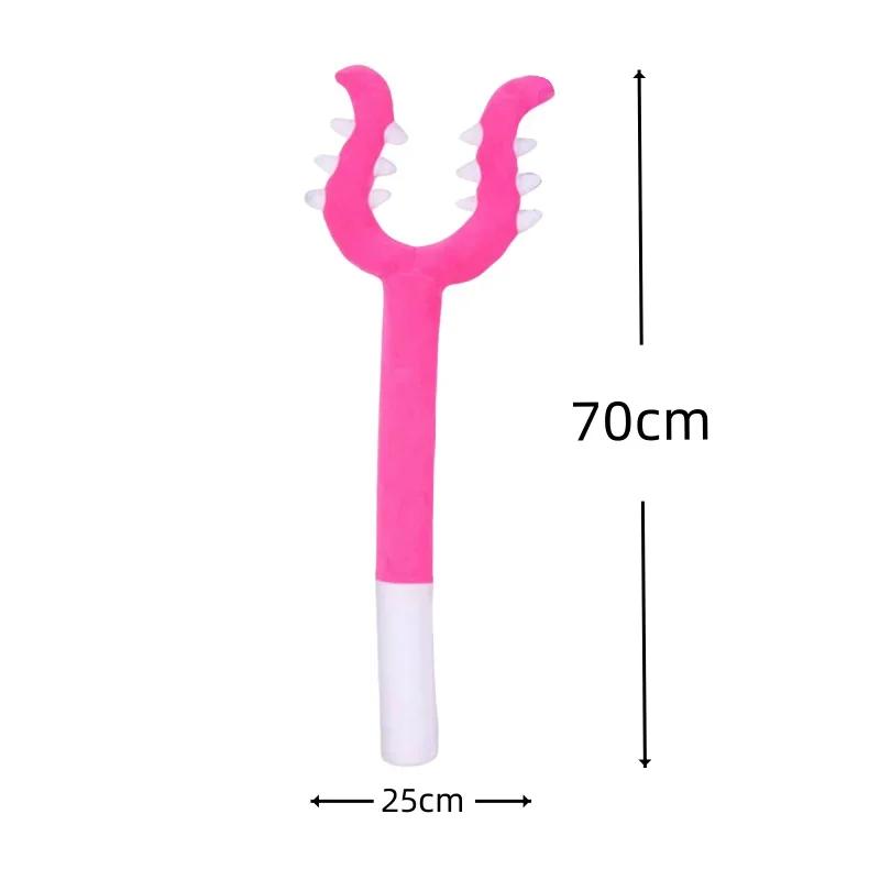 

70см Чиикава Японское Аниме Периферия Крестовый Посох Милая Плюшевая Хачиварэ Волшебная Палочка Игрушка для Царапания Когтей Кошки Подарок для Детей 70cm розовый