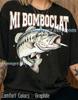 Mi Bomboclat Fish 90S Graphic Style Comfort Colors® Tshirt, Funny Smoking Bass Retro Faded Tees, Meme Y2K Streetwear Fishing Tanktop