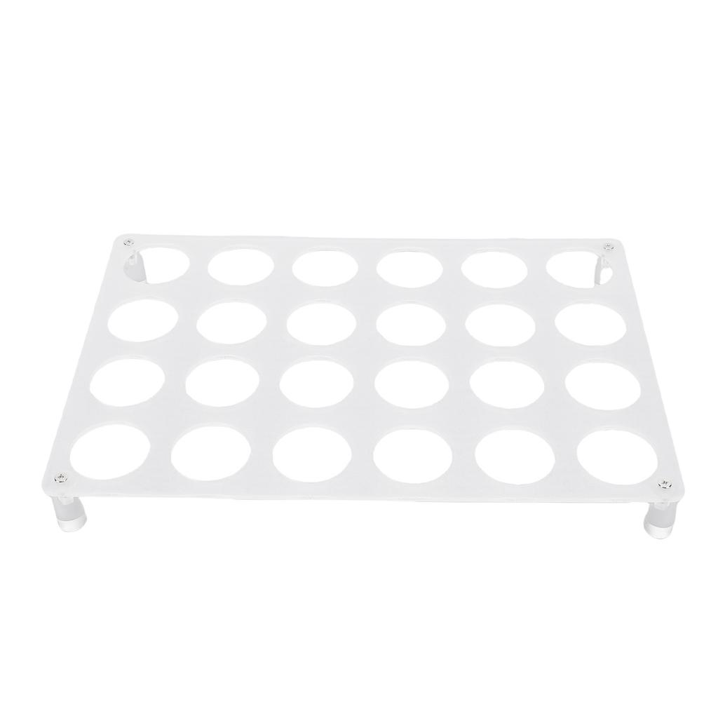 Coffee Pod Holder for 24 Pods Acrylic Clear Coffee Station Capsule Tray for Kitchen Countertop