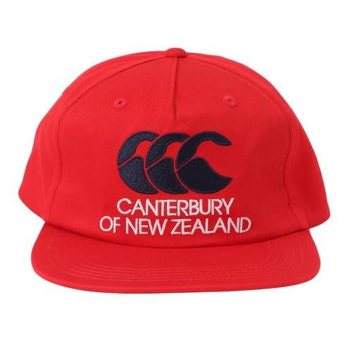 Canterbury Classic Big Logo Cap, Unisex, Red, Size F