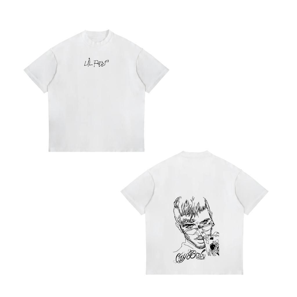 Rapper Lil Peep Hell Boy Graphic TShirt Unisexs Cool Hip Hop Fashion TShirts Unisex Women Cotton Oversized Tee Shirt Streetwear