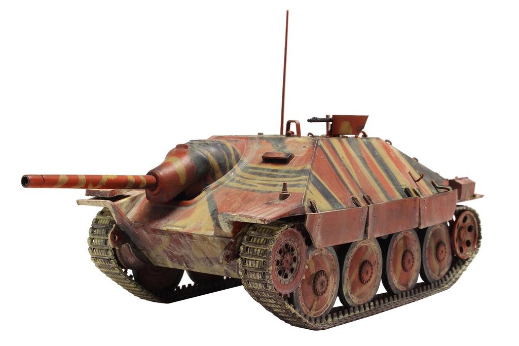 Platz/Italeri 1/35 World of Tanks German Hetzer Tank Destroyer Plastic Model WOT39511