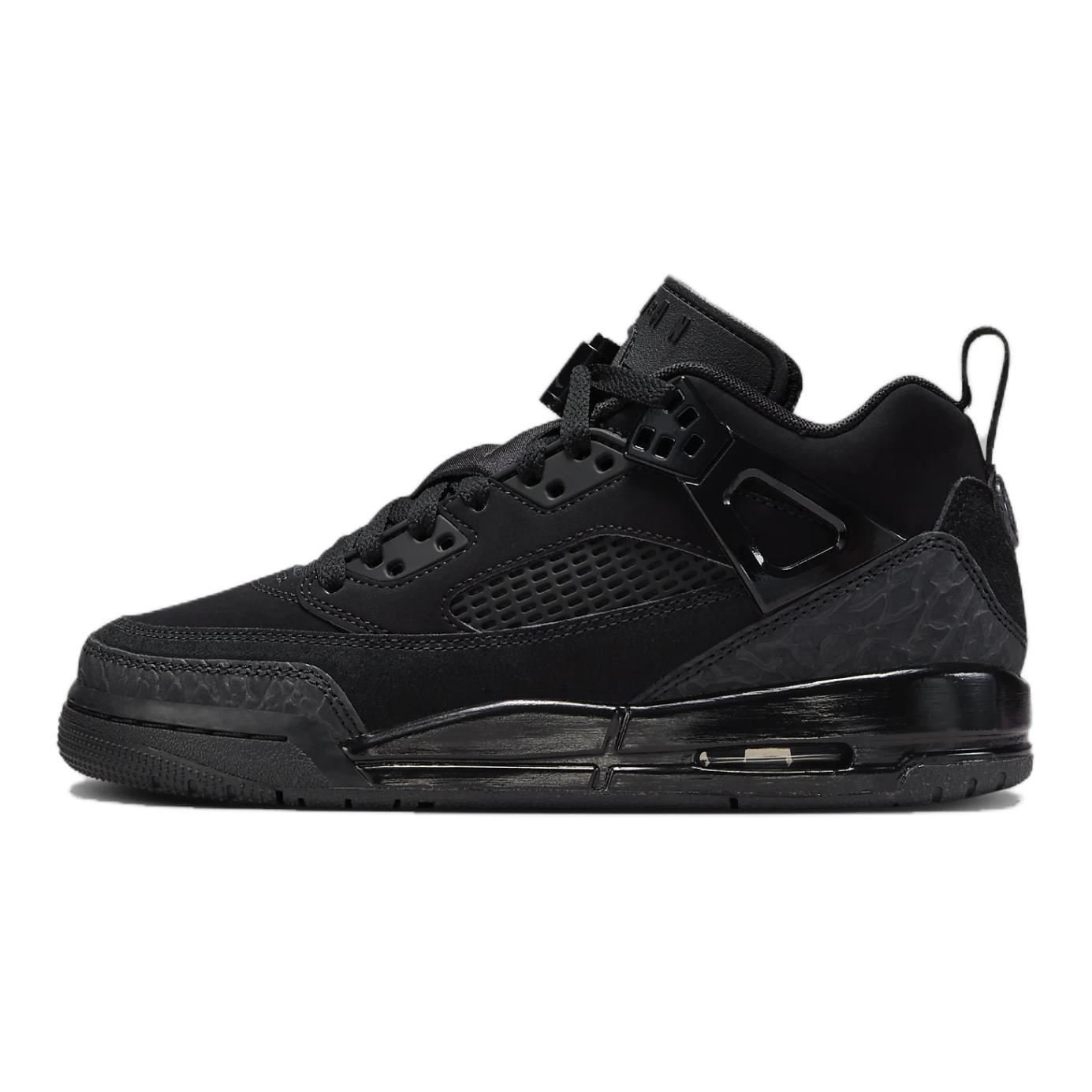 (GS) Air Jordan Spizike Low  Black Anthracite  Kids  FQ3950-001 EU 36