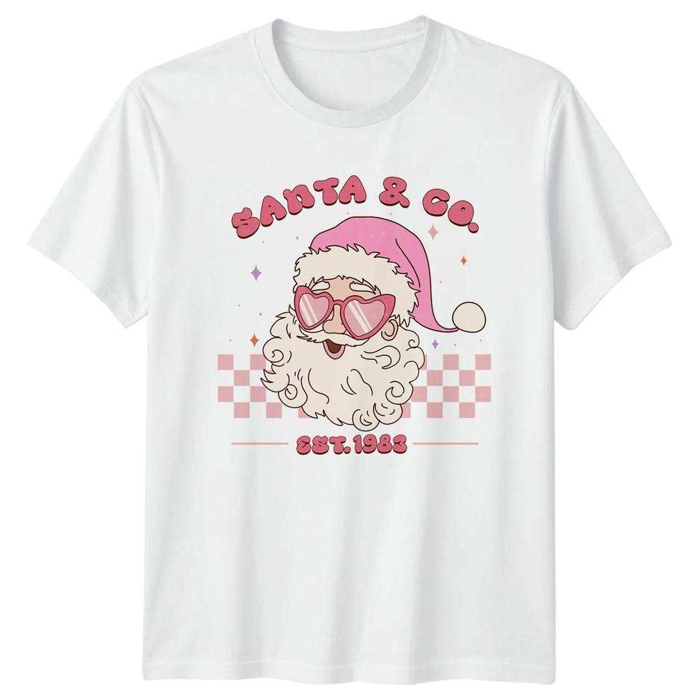 Santa Co Est 1983 Christmas Holidays Unisexs Unisexs Graphic Tee 43rd Birthday S
