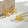 Starfish & Seashell Beach Jewelry Set: Earrings & Necklace for Summer Vacation
