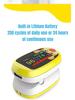 Rechargeable Children's OLED Pulse Oximeter Clip: Measures Blood Oxygen & Heart Rate