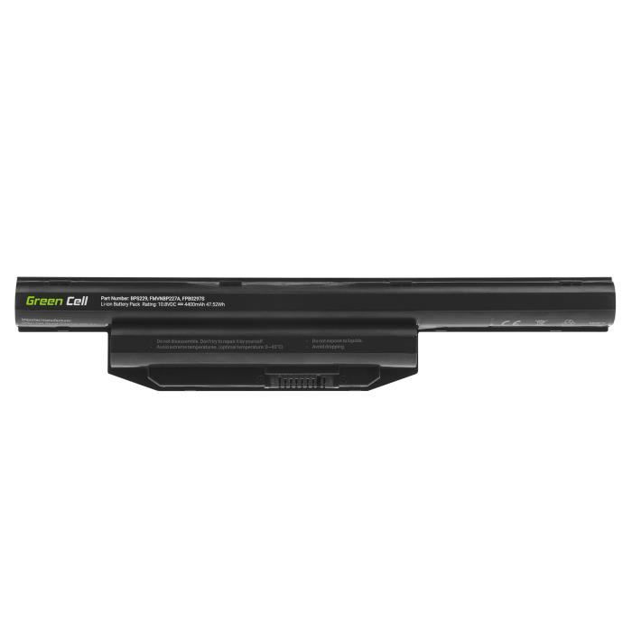 Green Cell Batterie FPCBP416 FPCBP405 FPCBP429 FPCBP434 pour Fujitsu LifeBook E733 E734 E736 E743 E744 E746 E753 E754 E756 A357 A514