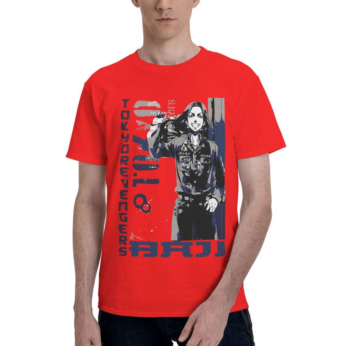 

Jersey Japanese Style Tokyo Revengers Baji SA0906 100 Cotton Casual Breathable Confortable TShirt Funny Mens TShirt Funny S