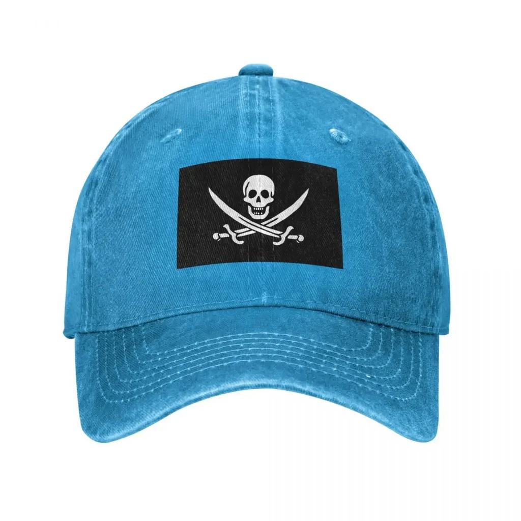 Pirate Flag - Calico Jack Baseball Cap Unique Hats Cosplay Fashionable Luxury Man Cap Man Women's
