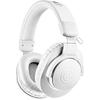Audio-Technica ATH-M20xBT WH Wireless Headphones Headphones Bluetooth Wired Headphones 40mm CCAW ...