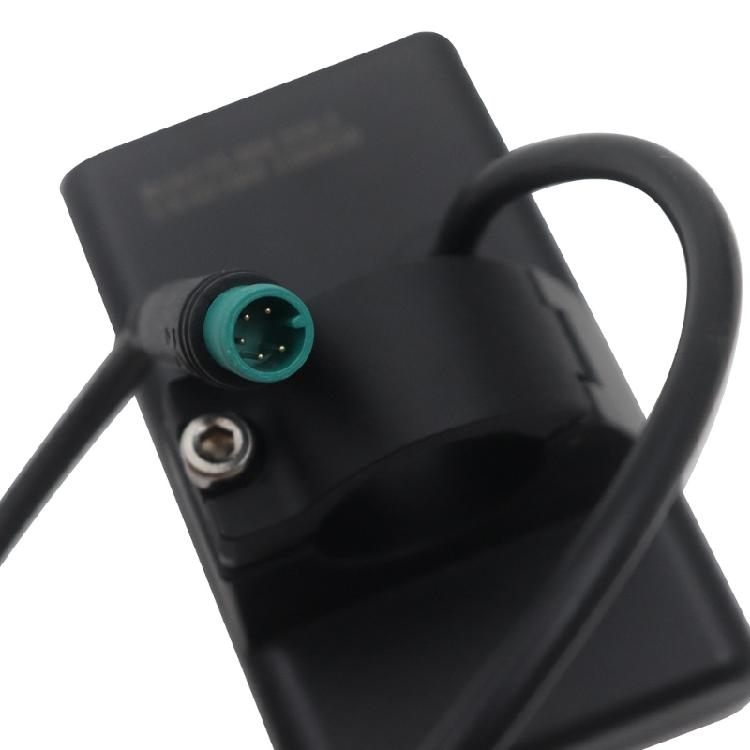 Scooters LCD Display Panel Water Resistant Scooters Dashboards Digital Speedometers for Long Distances Cycling Support