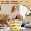 Ball Track Cat Toy 3-Level Roller Tower Cat Toy Roller For Living Room Bedroom Kitchen Porch Entryway Apartment Corner Play Area