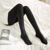 Autumn fleece integrated pants thickened pantyhose leggings women's bare legs and thin nude foot-stepping thermal pants