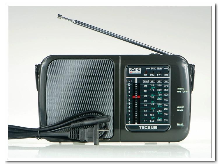 Tecsun R-404P High Sensitivity FM/AM Shortwave Radio for Seniors