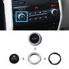 Rear Air Conditioning Temperature Adjustment Rotation Knob Control Button For BMW 5 6 7 Series F10 F06 F12 F07 F01 F02