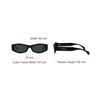 Versace Fashion Irregular Shape Sunglasses Unisex Sunglasses Black O4487F-OGB18754
