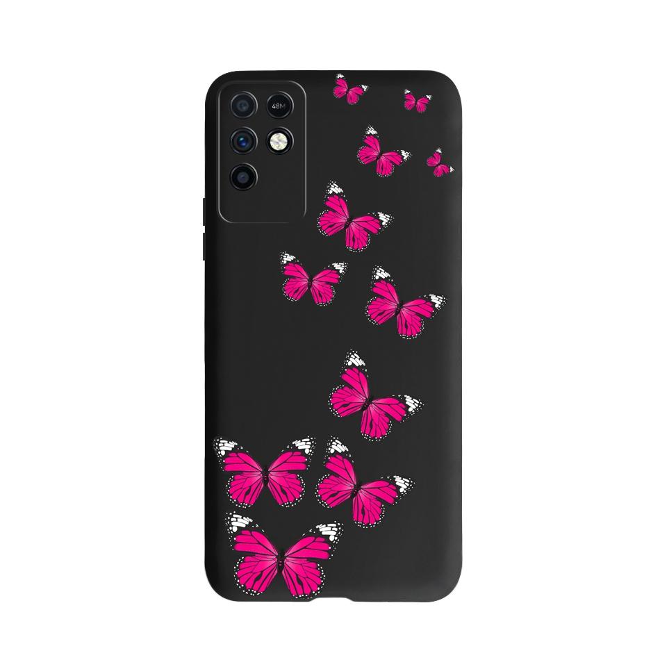 Phone Case For Infinix Note 10 Case 6.95" Soft Silicone TPU Back Cover For Infinix Note10 X693 Coque Cute Animal Fundas Bumper